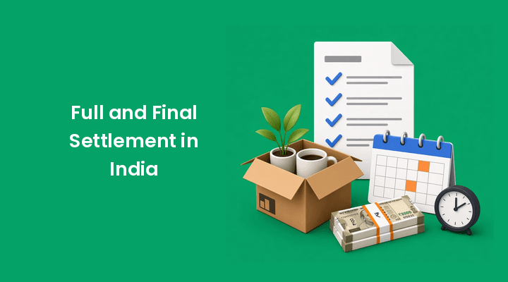 full and final settlement India